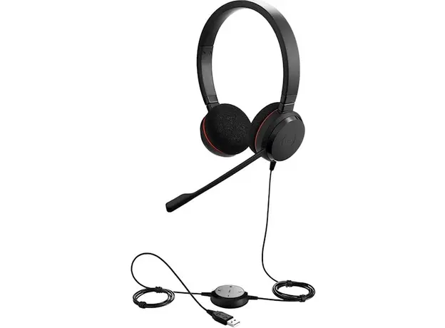 ყურსასმენი Jabra EVOLVE 20 MS Stereo USB Black