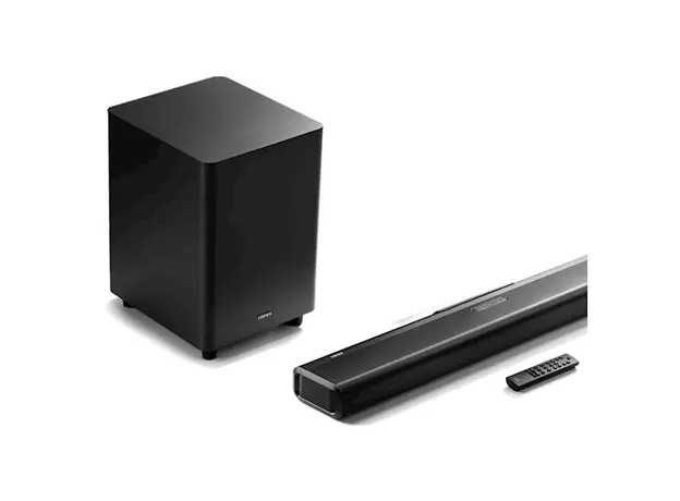 სახლის კინოთეატრი Edifier B700, Dolby Atmos Speaker System 175W, Bluetooth, AUX, Optical, Coaxial, Soundbar, Black, 2 image