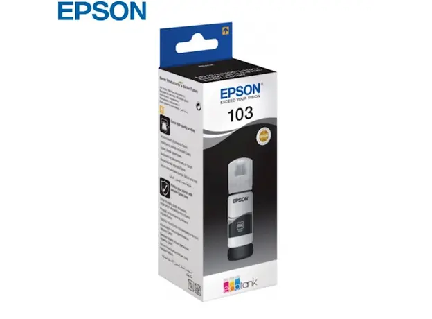 მელანი Epson 103 EcoTank Black ink bottle 65ml C13T00S14A