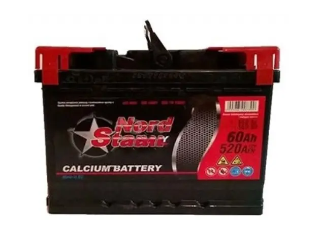 აკუმულატორი NordStar 60 ა*ს მარჯ.