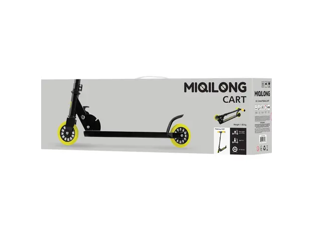 სკუტერი Miqilong Scooter Cart Black, 6 image