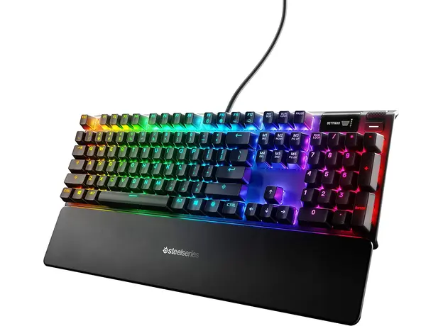 კლავიატურა SteelSeries Keyboard Apex 7 RGB 106key Brown Switch USB EN Black
