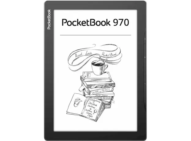 პლანშეტური წიგნი PocketBook PB970-M-CIS 970, 9.7", E-Reader, 512MB, 8GB, Wi-Fi, Mist Grey, 2 image