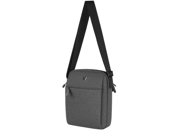 ლეპტოპის ჩანთა 2E Vertical Bag, Melange 10", Black, 6 image