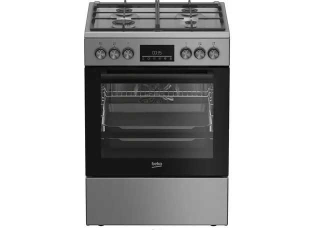 გაზქურა Beko FBE6330GXDSN, 2 image