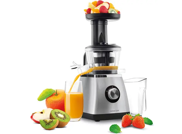 წვენსაწური SENCOR JUICER SSJ 4041BK  Slow Juicer, 2 image