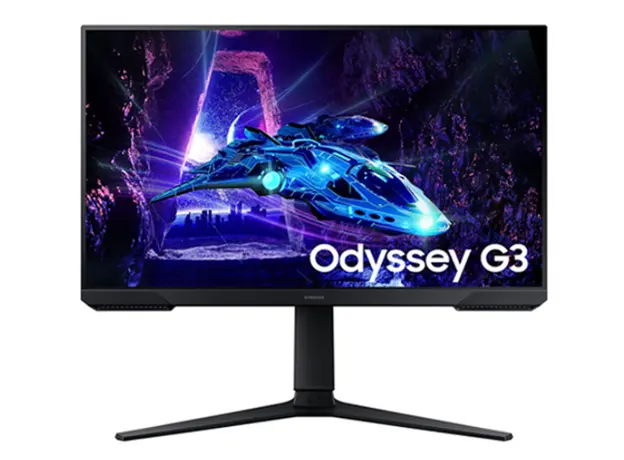 მონიტორი Samsung 24'' Odyssey G3 (LS24DG300EIXCI) - Black, 2 image