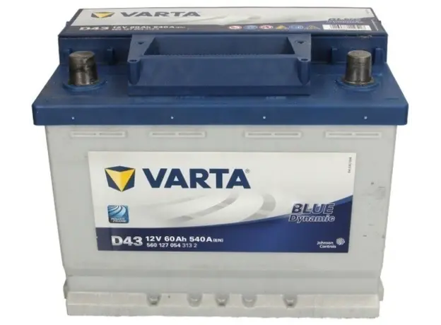 აკუმულატორი VARTA BLU D43 60 ა*ს L+