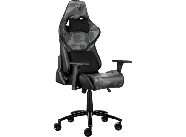 სათამაშო სავარძელი 2E 2E-GC-HIB-BK Gamind Chair Hibagon Black/Camo