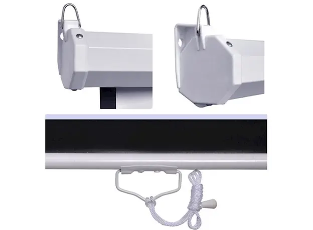 პროექტორის ეკრანი ALLSCREEN MANUAL PROJECTION SCREEN 160X160CM HD FABRIC CWP-6363, 4 image