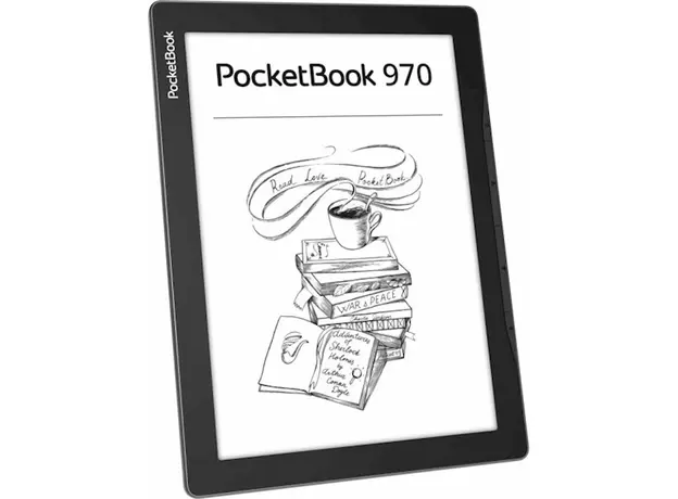 პლანშეტური წიგნი PocketBook PB970-M-CIS 970, 9.7", E-Reader, 512MB, 8GB, Wi-Fi, Mist Grey, 3 image