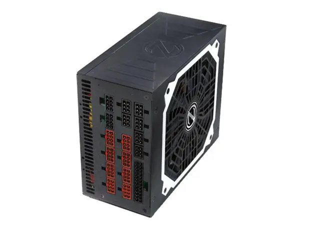 კვების წყარო Zalman Power supply Acrux 1200-ARX (1200W), 100-240VAC, 94%, 80+ PLATINUM, aPFC, 135mm, MB24, CPU(4+4,8), 16xSATA, 8xPCIe, 8xMOLEX, 1xFDD, modular, OCP, OVP, UVP, SCP, OPP, OTP, 3 image