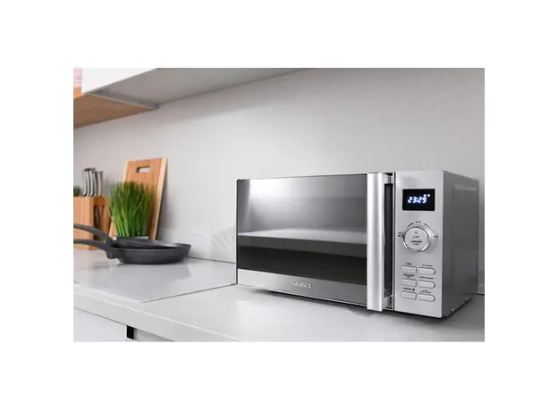 მიკროტალღური ღუმელი Ardesto GO-E745SI, 700W, 20L, Microwave Oven, Grey, 5 image