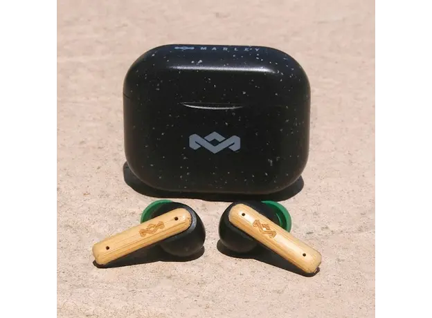 ყურსასმენი House of Marley Little Bird TWS Exec Earbuds  EM-JE123-SB Black, 5 image