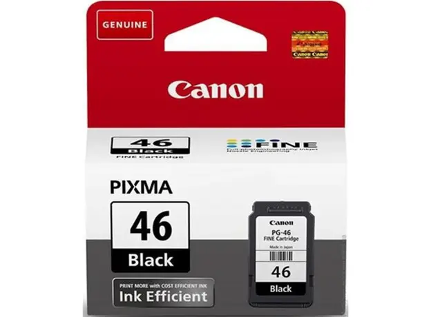 კარტრიჯი Canon Black ink Cartridge  PG-46 Black PIXMA E404 / E464  / E414