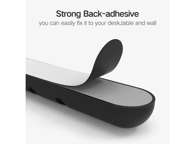 კაბელების მენეჯერი UGREEN LP114 (30762) Cable organizer 2 Pack silicone usb cable winder flexible cable control cable with clips holder for mouse headphones Black, 4 image