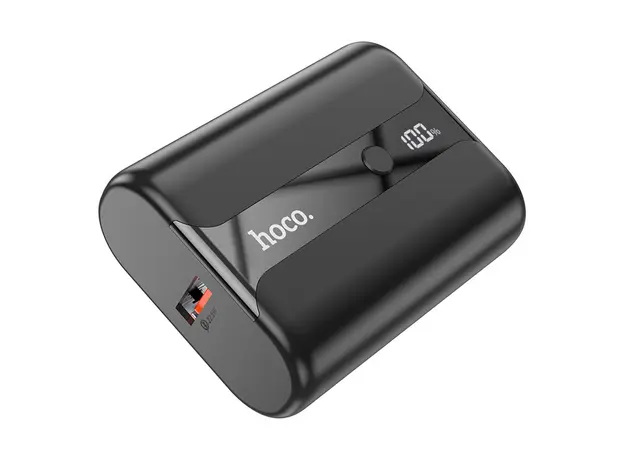 პორტატული დამტენი HOCO Q3 Pro 22.5W+PD20W fully compatible power bank(10000mAh) Black, 3 image