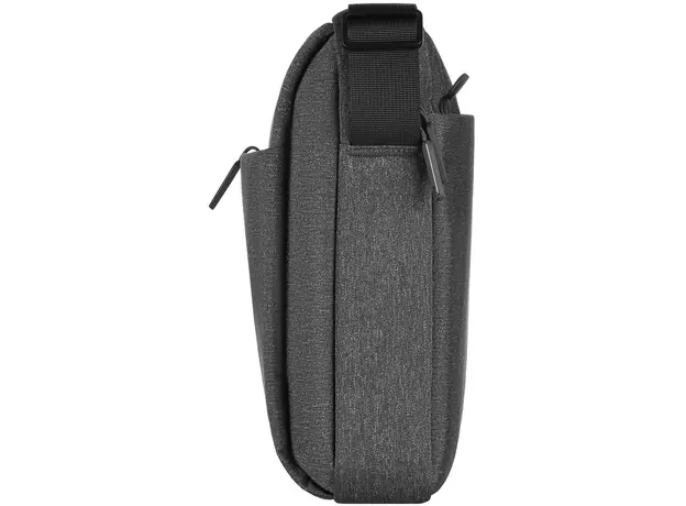 ლეპტოპის ჩანთა 2E Vertical Bag, Melange 10", Black, 4 image