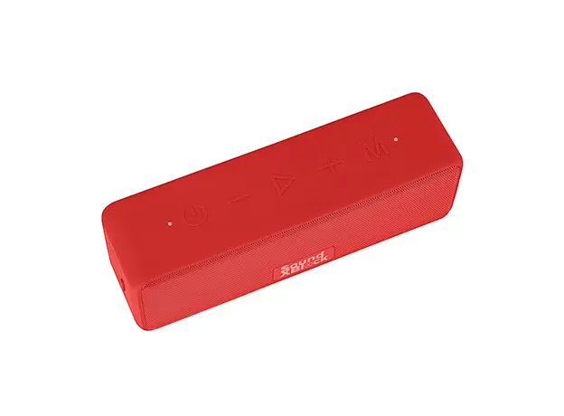 პორტატული დინამიკი 2E SOUNDXBLOCK TWS MP3 WIRELESS WATERPROOF Red 2E-BSSXBWRD, 5 image