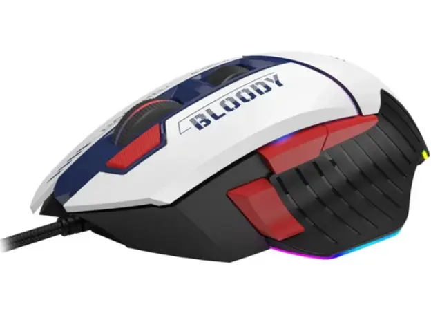 მაუსი A4tech Bloody W95 Max Sports RGB Gaming Mouse Navy, 6 image