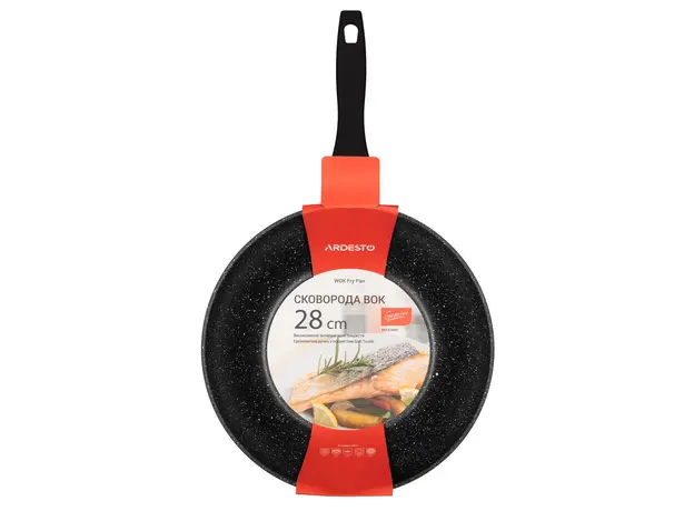 ტაფა Ardesto Frying pan WOK Gemini Gourmet Anzio 28 cm, aluminum, 5 image