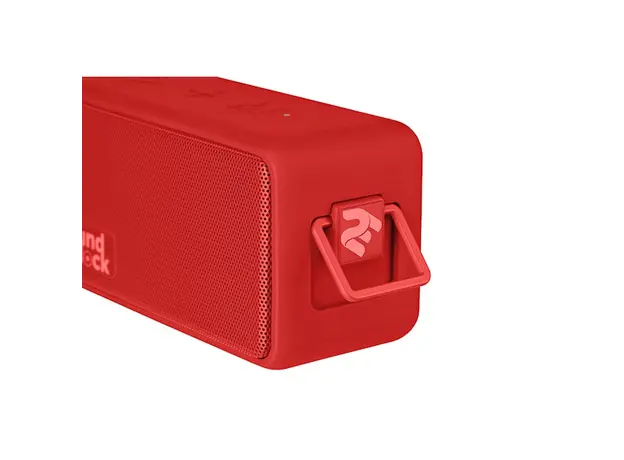 პორტატული დინამიკი 2E SOUNDXBLOCK TWS MP3 WIRELESS WATERPROOF Red 2E-BSSXBWRD, 3 image