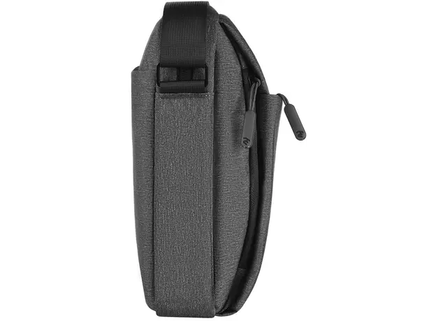 ლეპტოპის ჩანთა 2E Vertical Bag, Melange 10", Black, 3 image