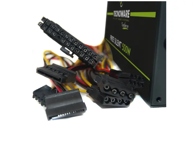 კვების ბლოკი Tecnoware FAL506FS12B 500W ATX, 5 image