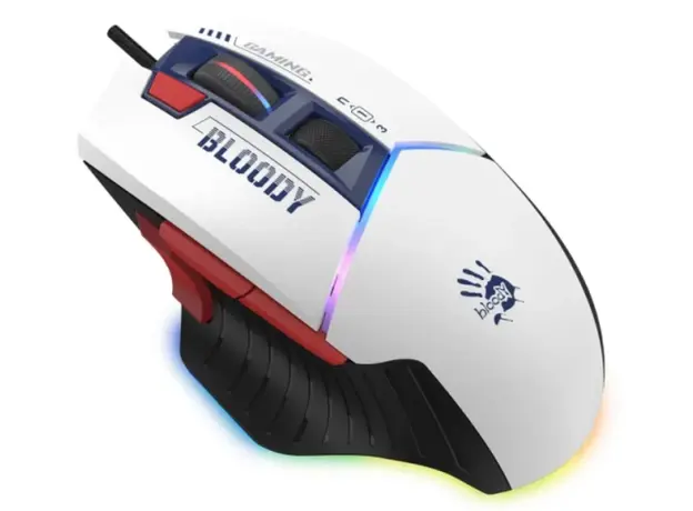 მაუსი A4tech Bloody W95 Max Sports RGB Gaming Mouse Navy, 3 image