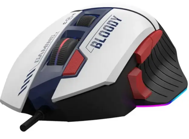 მაუსი A4tech Bloody W95 Max Sports RGB Gaming Mouse Navy, 5 image