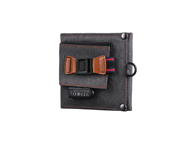 პორტატული მზის პანელი, დამტენი 2E portable solar panel, 14 W, USB-A 5V/2.4A, 4 image