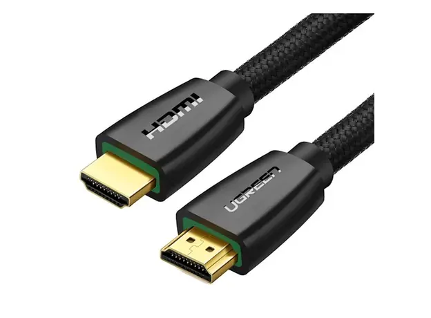 HDMI კაბელი UGREEN HD118 (40410) High-End HDMI Cable with Nylon Braid 2m (Black), 3 image