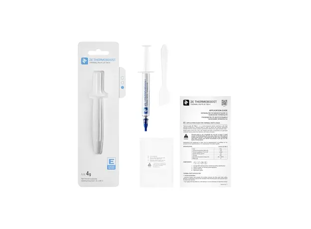 თერმო პასტა 2E Thermal Paste THERMOBOOST EXPERT TB6-4, 4 image