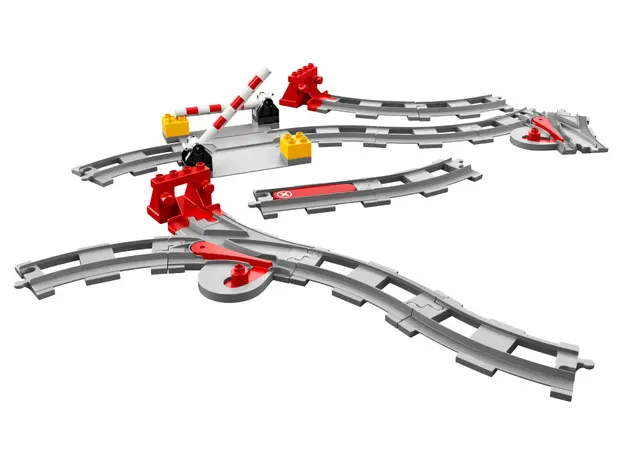 ლეგო LEGO DUPLO Train Tracks