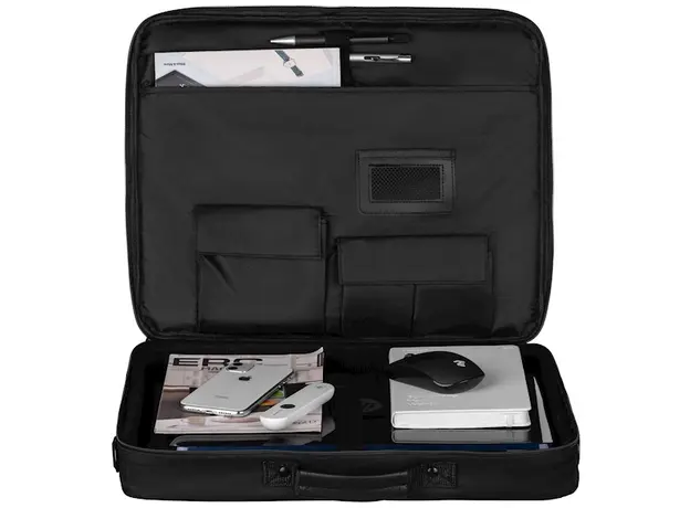 ნოუთბუქის ჩანთა 2E Laptop Bag, TopLoad Classic 17", Black, 5 image