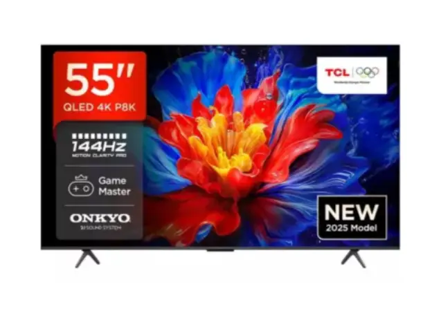 ტელევიზორი TCL 55P8K 4K Google TV 120Hz(VRR 144Hz/DLG244Hz), 2 image