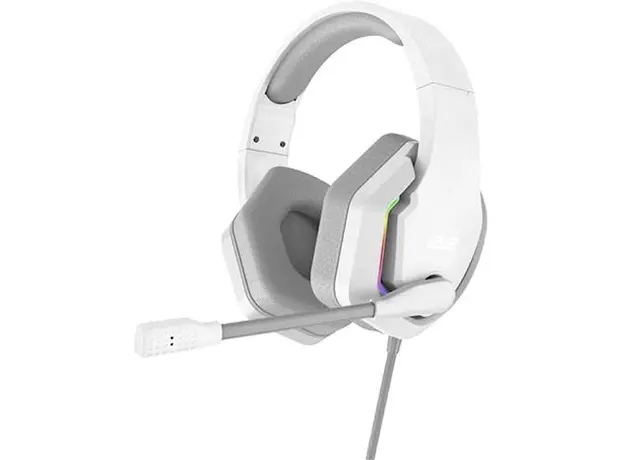 ყურსასმენი 2E HG315 Gaming Headset, Wired, RGB, USB, White, 2 image