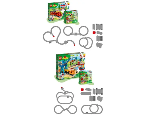 ლეგო LEGO DUPLO Train Tracks, 3 image