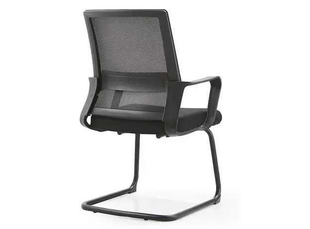 ვიზიტორის სავარძელი Furnee MS899C, Visitor Chair, Black, 5 image