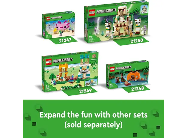 ლეგო LEGO Minecraft The Iron Golem Fortress, 5 image