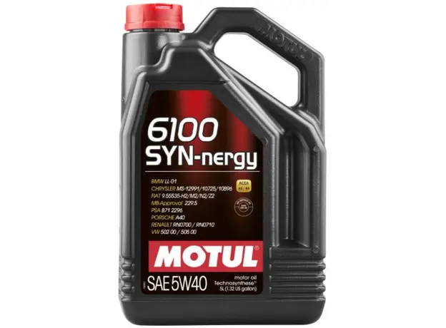 ზეთი MOTUL 6100 SYN-NERGY 5W40 5L
