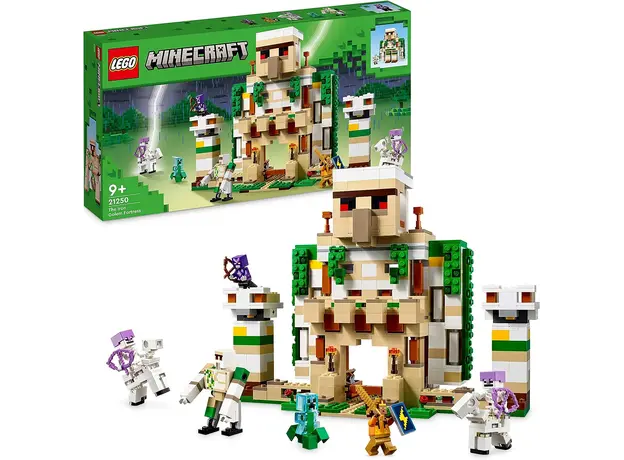ლეგო LEGO Minecraft The Iron Golem Fortress
