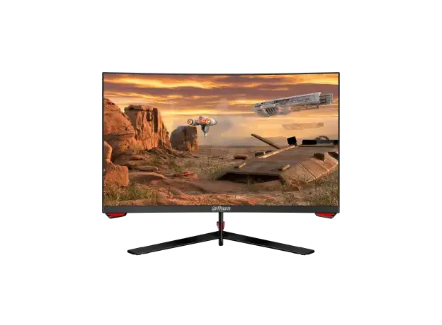 მონტორი Dahua LM24-E230C Full HD Curved 180Hz Response time-1ms Gaming Monitor