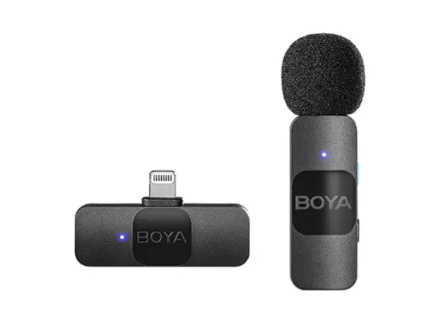 მიკროფონი Boya BY-V1 Ultracompact 2.4GHz Wireless Microphone System, 2 image