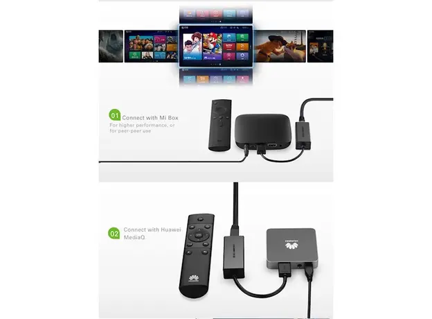 ლან ადაპტერი UGREEN EA20254 (20254) USB to LAN 10/100Mbps Ethernet Adapter (Black), 3 image