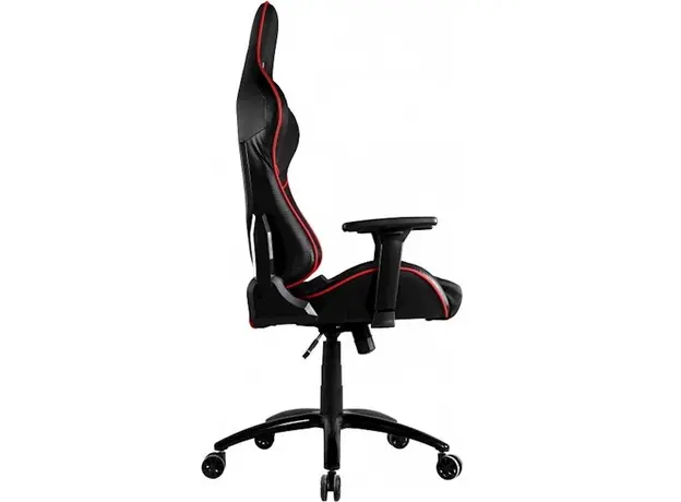 სათამაშო სავარძელი 2E GAMING Chair HIBAGON Black/Red, 4 image