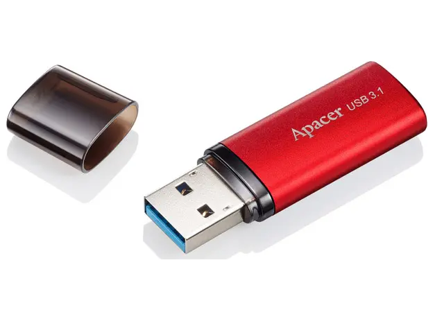 ფლეშ მეხსიერება Apacer USB 3.1 Gen1 AH25B 128GB Red RP, 3 image