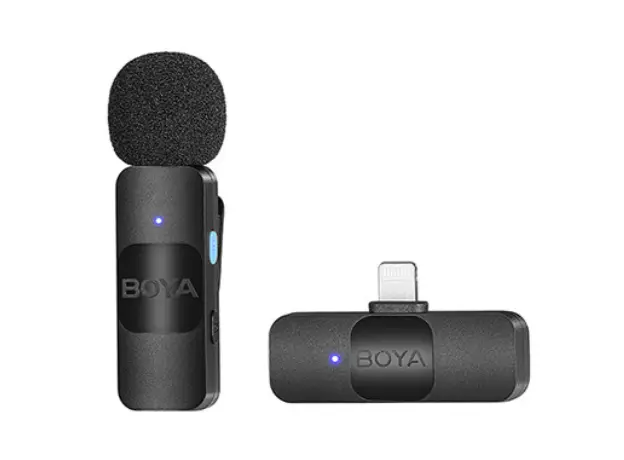 მიკროფონი Boya BY-V1 Ultracompact 2.4GHz Wireless Microphone System, 3 image