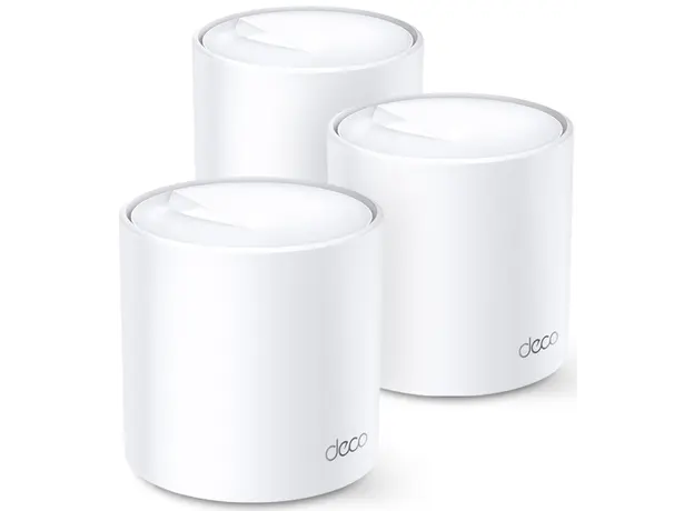 Wi-Fi როუტერი TP-Link Deco X60 (3-pack) AX3000 Whole Home Mesh Wi-Fi 6 System, 2 image