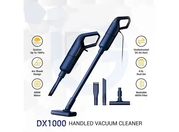 მტვერსასრუტი deerma DX1000W Blue, 3 image